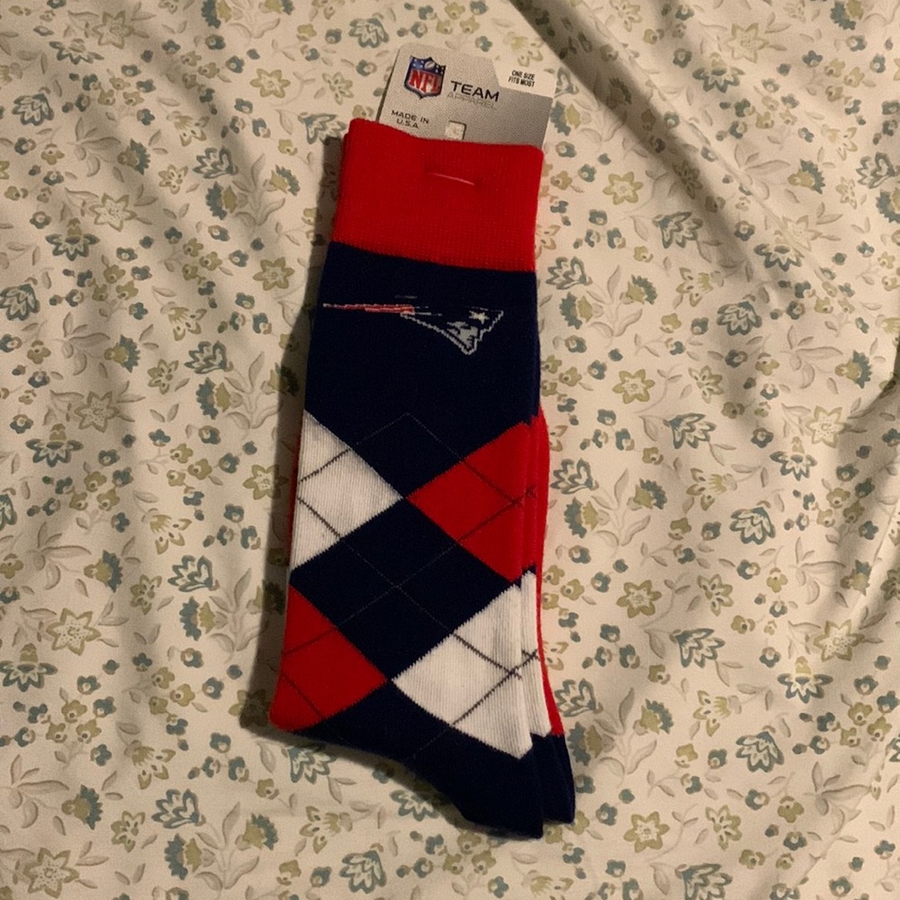 Patriots long socks